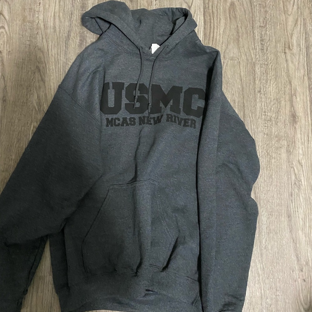 USMC crewneck and hoodie